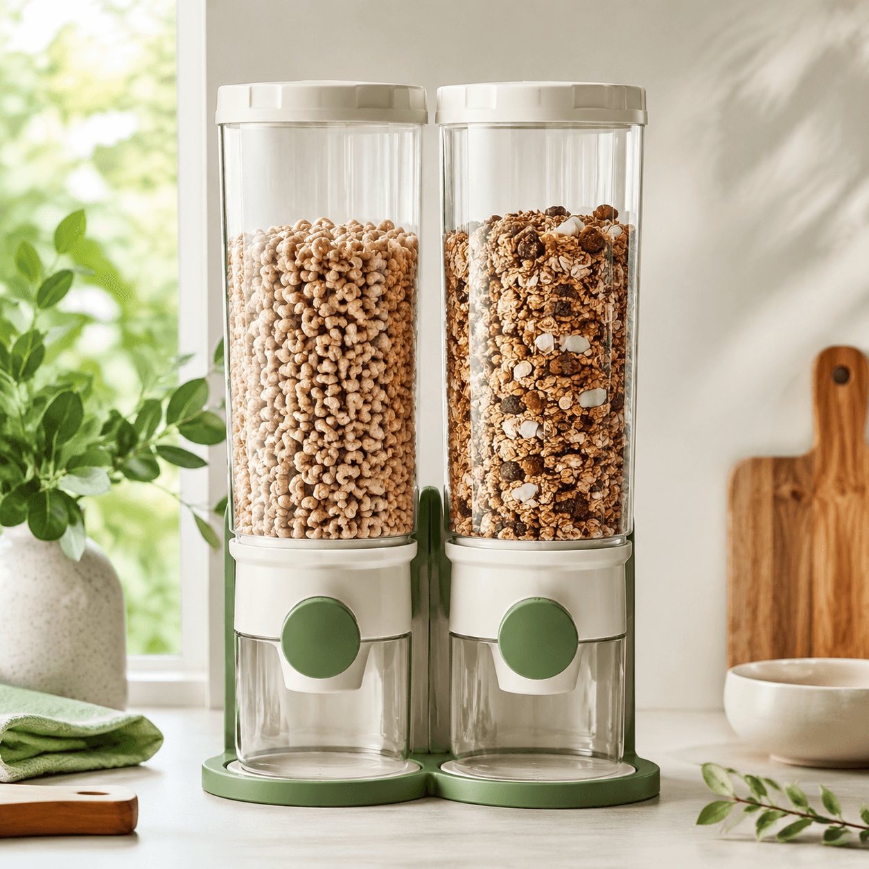 Cereal Dispenser Pair — Main