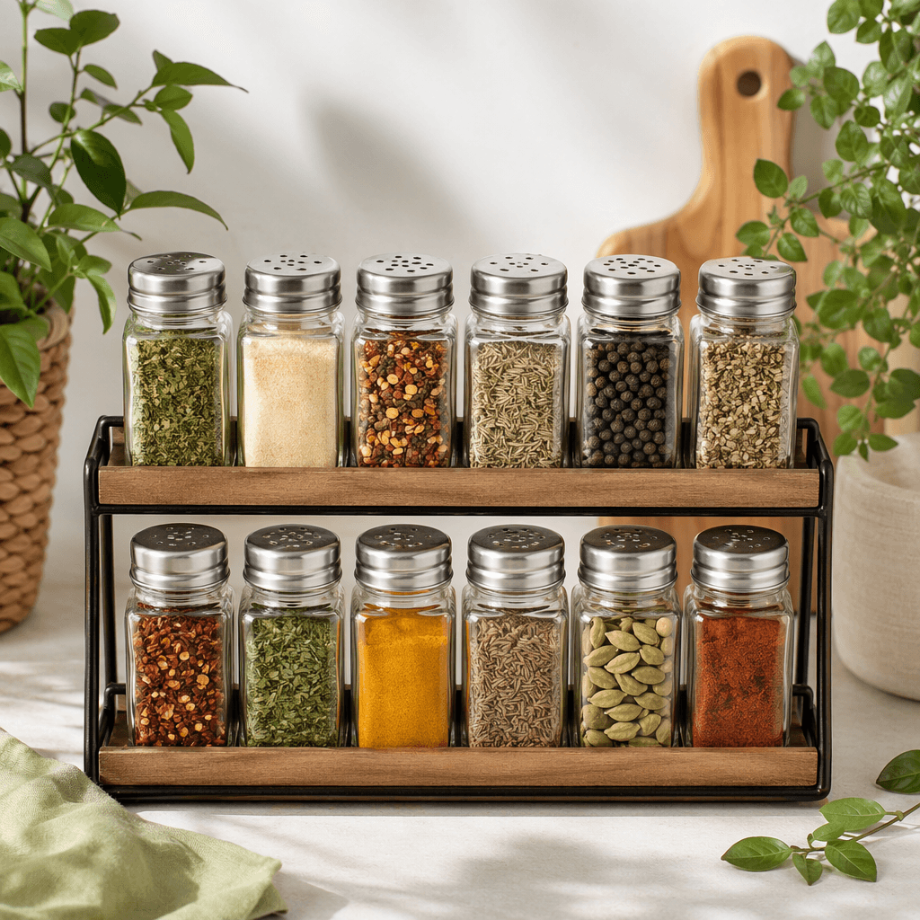 Spice Jar & Rack Set — Main